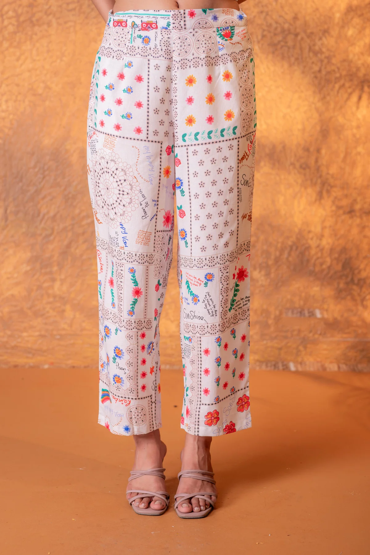 Cotton Garden Off White Co-Ord Set